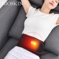 BIOSKIN Smart Waist Massager Belt Heating Vibration Electric Massage Body Muscle Relax Back Pain Relief
