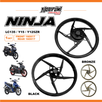 NORIFUMI NINJA Y15 / LC135 / Y125ZR SPORT RIM 1.6X17 BLACK / BRONZE - NORIFUMI NINJA Y15 / LC135 / Y