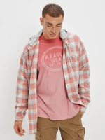 เสื้อยืดผู้ชาย G WATERCOLOR SS SET IN TEE- PCDYE W/ DIP สี 639 ROSE