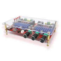 Papan Penguat Kuasa Digital Bluetooth 2.1 TPA3116D2, XH-M560, Kuasa Tinggi 60W + 60W + 100W, Menyoko