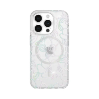 【KATE SPADE】iPhone 15 Pro Max MagSafe 精品手機殼 銀絲炫彩(磁吸)