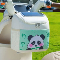 電單車前置物袋防水大容量 手機充電掛袋 收納神器 熱賣- 升級【立體大容量+觸屏防水】熊貓竹葉 均碼