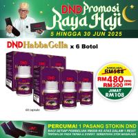 PROMOSI DND HABBAGELLA 6 BOTOL