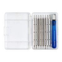 Special-shaped cross, flat-head, Y-shaped, U-shaped mobile phone repair tool screwdriver 16-in-1 mul
