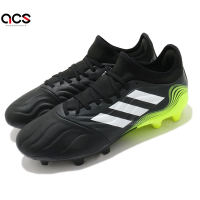 adidas 足球鞋 Copa Sense 3 FG 運動 男鞋 愛迪達 足球訓練 避震 支撐 包覆 黑 白 FW6514
