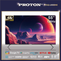 普騰 PTOTON 55型 QLED 120Hz量子點聯網液晶顯示器 4K Google TV加碼贈LiTV季卡(PGQ-U55BN6)/含基本安裝