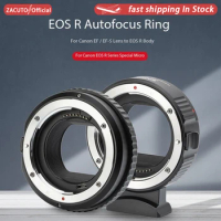 SNIPIZ EF-EOSR Adapter Ring For Canon EF/EFS Lens To Canon RF Mount port EOSR5/R6/RP/R8/R50/R10 Micro single camera adapter ring