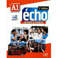 【法語】Echo (A1) (第二版) 課本+DVD/練習本+CD /Girardet 9782090385885/9782090385892華通書坊/姆斯
