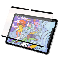 【防摔專家】2022 iPad 10 10.9 吋 滿版可拆卸磁吸式繪圖專用類紙膜