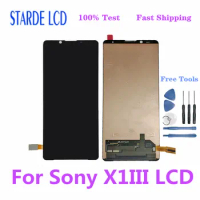 For Sony Xperia 1 III XQ-BC72 LCD display Original with frame touch screen digitizer Assembly For Sony X1 iii lcd display