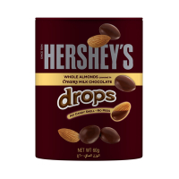 好時 Hersheys Drops杏仁夾餡牛奶巧克力(60g)