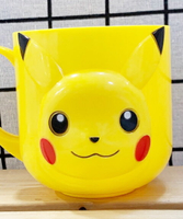 【震撼精品百貨】神奇寶貝 Pokemon 日本 精靈寶可夢立體造型塑膠杯/美耐皿杯-黃#06479 震撼日式精品百貨