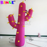 Hot Sale Wonderful 10ft Giant Inflatable Cactus For Party Events Stage Decoration