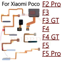Original Home Button FingerPrint Touch ID Sensor Flex Cable Ribbon For Xiaomi Poco F2 Pro F3 GT F4 GT F5 Pro Replacement Parts