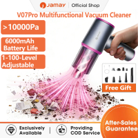 [Gift]JAMAY V07Pro Multifunctional Vacuum Cleaner Mobil Portable Mini Alat Penyedot Debu 10000pa 600