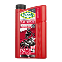 【YACCO-亞殼】法國原裝YACCO MVX RACE 4T 10W60 100%全合成競技型機油 2L(台灣總代理公司貨)