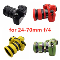 Nikon Z7II Z6II Camera Silicone Case + 3pcs Lens Ring Rubber Band Protector cover for Nikon Z7 II/Z6 II/Z5 camera accessories