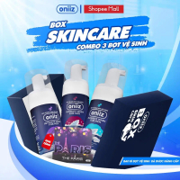 án giá sốc Giá khuyến mãi Box Skincare Oniiz combo 3 Bọt vệ sinh nam, dung dịch vệ sinh nam tạo bọt 