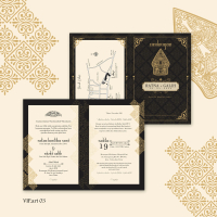 Undangan Pernikahan Model Jawa Klasik Card Foto