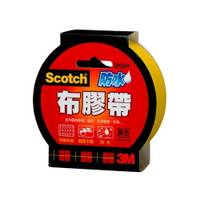 3M Scotch 強力防水布膠帶 24 mm x 15y / 個 黃 2024Y