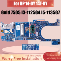 203032-1 For HP 14-DY 14T-DY Laptop Motherboard Gold 7505 i3-1125G4 i5-1135G7 M45749-601 M45032-601 Notebook Mainboard