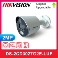 Hikvision DS-2CD3027G2E-LUF Repalce DS-2CD1027G2-LUF 2MP ColorVu CCTV IP Security Protection Bullet Network Camera H.265+