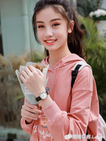 女士手錶韓版簡約氣質年新款ins風學生電子防水大氣機械錶女