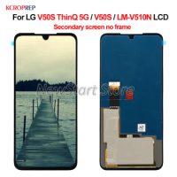 For LG V50S ThinQ 5G LCD Display Touch Screen Digitizer Assembly Secondary Screen For LG V50S LM-V510N lcd Replacement Accessory