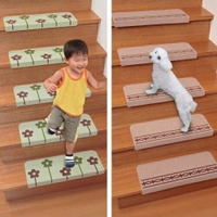 日本進口樓梯墊防滑墊地毯地墊免自粘實木踏步墊旋轉樓梯地板墊