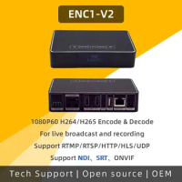 [ENC1V2] HDMI Encoder Decoder 1080P NDI SRT RTMP RTSP Live Stream IPCam