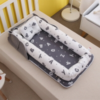 免運寶寶嬰兒床中床   床中床嬰兒床便攜式可折疊夏季新生兒仿生睡窩寶寶防壓安撫床上床