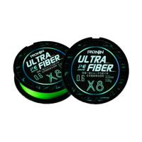 【RONIN 獵漁人】ULTRA FIBER X8 PE線 200米 0.8號(高標準專業PE線)