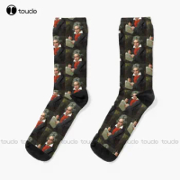 Ludwig Van Beethoven Socks Cat Socks Women Personalized Custom Unisex Adult Teen Youth Socks 360° Digital Print Fashion New