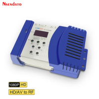 AV04HB Modulator Digital HD AV to RF TV Modulator AV to RF TV Receiver Converter VHF UHF PAL/NTSC Standard Portable Modulator