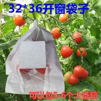 防蟲袋 水果套袋 蓮霧套袋專用袋下開窗可視側開窗半透明袋洋蒲西紅柿番茄防水防蟲