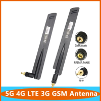 Signal Enhance 5G 4G LTE 3G GSM Router Antenn 600~6000Mhz 15dbi Omni WiFi CPE Pro External Wireless Antenna With TS9 SMA Male