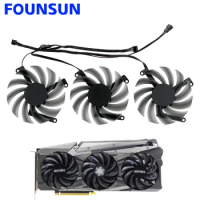 New CF-12915S Cooling Fan For INNO3D RTX 3070 3070Ti 3080 3080Ti 3090 ICHILL X4 OC Graphics Card Cooler Fan