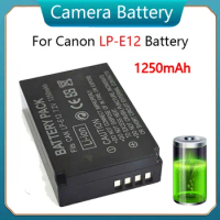 1250mAh Camera Batteries LP-E17 LPE17 E17 Battery for Canon EOS M3 M5 M6 200D 750D 760D T6i T6s 8000D Kiss X8i Digital Battery