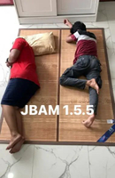 Beauty Tikar Tenun LIpat Bambu Alami / Alas Lantai - Kasur Sejuk uk 150x200cm 155-Kipas