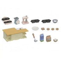 Mainan Koleksi Sylvanian Families Kitchen Island Pasti Ori