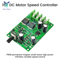 1Pcs Professional DC Motor Speed Controller DC 5-18V 15A PWM Motor Driver Board Controller Infinitely Speed Control Board