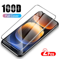 2Pcs Full Cover curved Anti-scratch Tempered Glass For vivo iQOO 12 Pro 2023 screen protector iQOO 12Pro IQOO12 6.78 inches