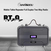 Walkie talkie Repeater Full Duplex Two Way Radio Repeater Mini Analogue Repeater Customizable ANYSECU RT9 10W UHF (or VHF)