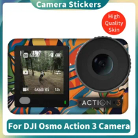 Osmo Action 3 Decal Skin Vinyl Wrap Film Video Camera Body Protective Sticker Protector Coat For DJI Action3