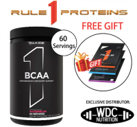 Rule 1 BCAA (60 servings) - Asid Amino, Amino Acid, BCAAs, Preworkot, Energy, Susu Gym, Whey Protein