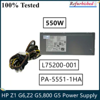 LSC For HP Z2 800 880 G4 G5 G6 PA-5551-1HA L75200-001 550W PCK026 PSU Power Supply Refurbished Fast Shipping