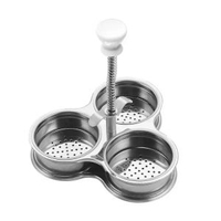 電商 不銹鋼煮蛋器蒸蛋器 egg poacher燉蛋小工具 溏心蛋模具