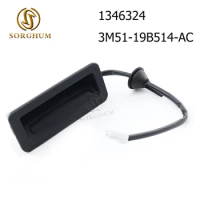 SORGHUM Rear Trunk Opening Release Switch Button For Ford Focus C-MAX CAP 03-07 CAB 1346324 3M51-19B514-AC RIOLET CA5 2006-2010
