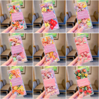 20pcs Tali Rambut Bayi Lembut Karet Gelang Mini Anti Rontok untuk Anak & Balita Warna Warni Gaya Jep