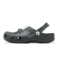 Crocs 洞洞鞋 x 怪誕城之夜 洞洞鞋 Classic Clog 男女鞋 聯名 黑 休閒鞋 涼拖鞋 卡駱馳 21056190H